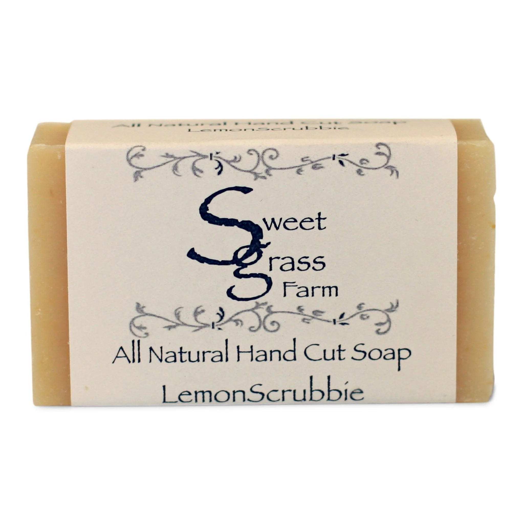 3.8oz Bar Soap Lemon Scrubbie