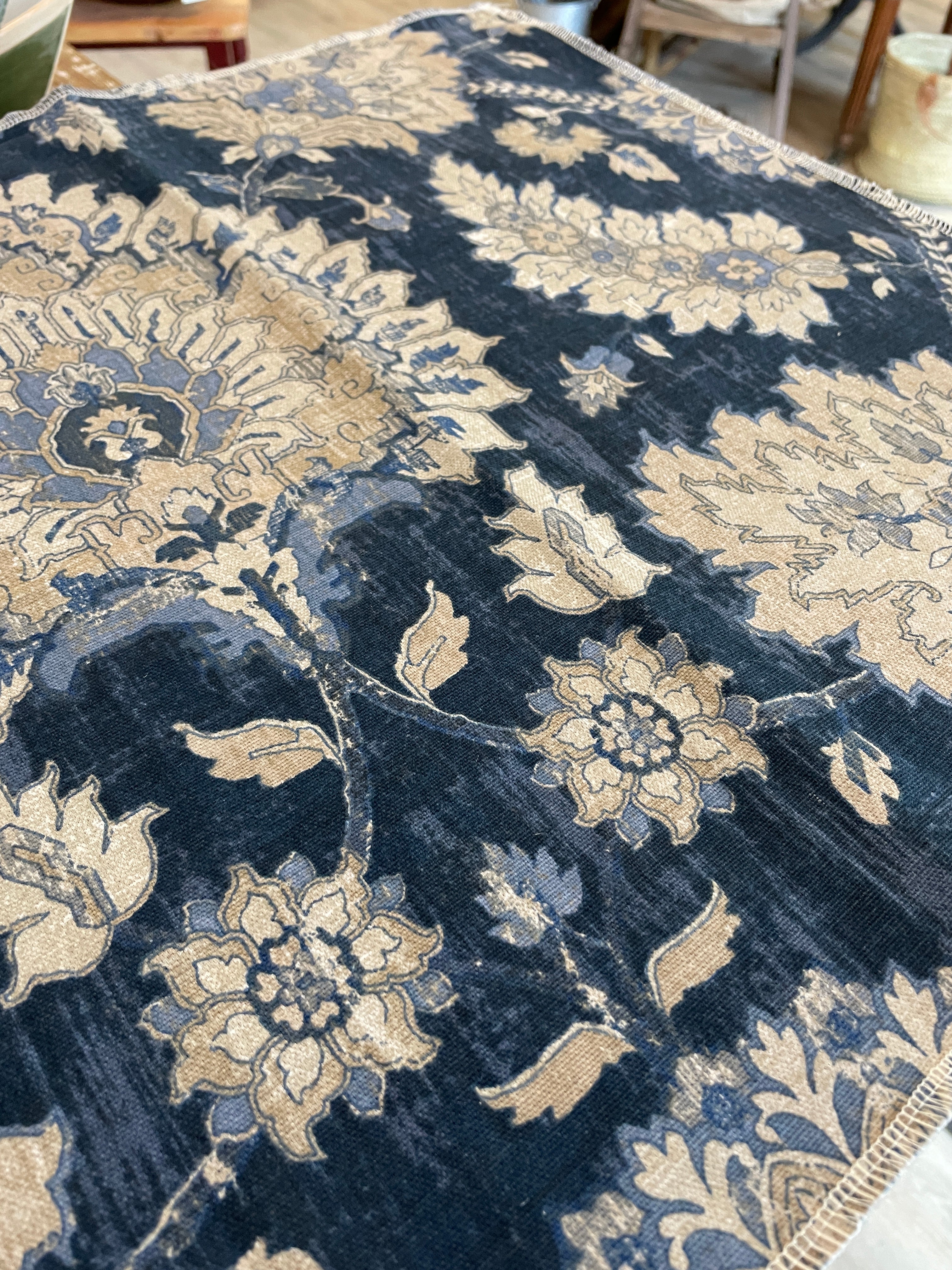 Table Runner - Castleford Indigo