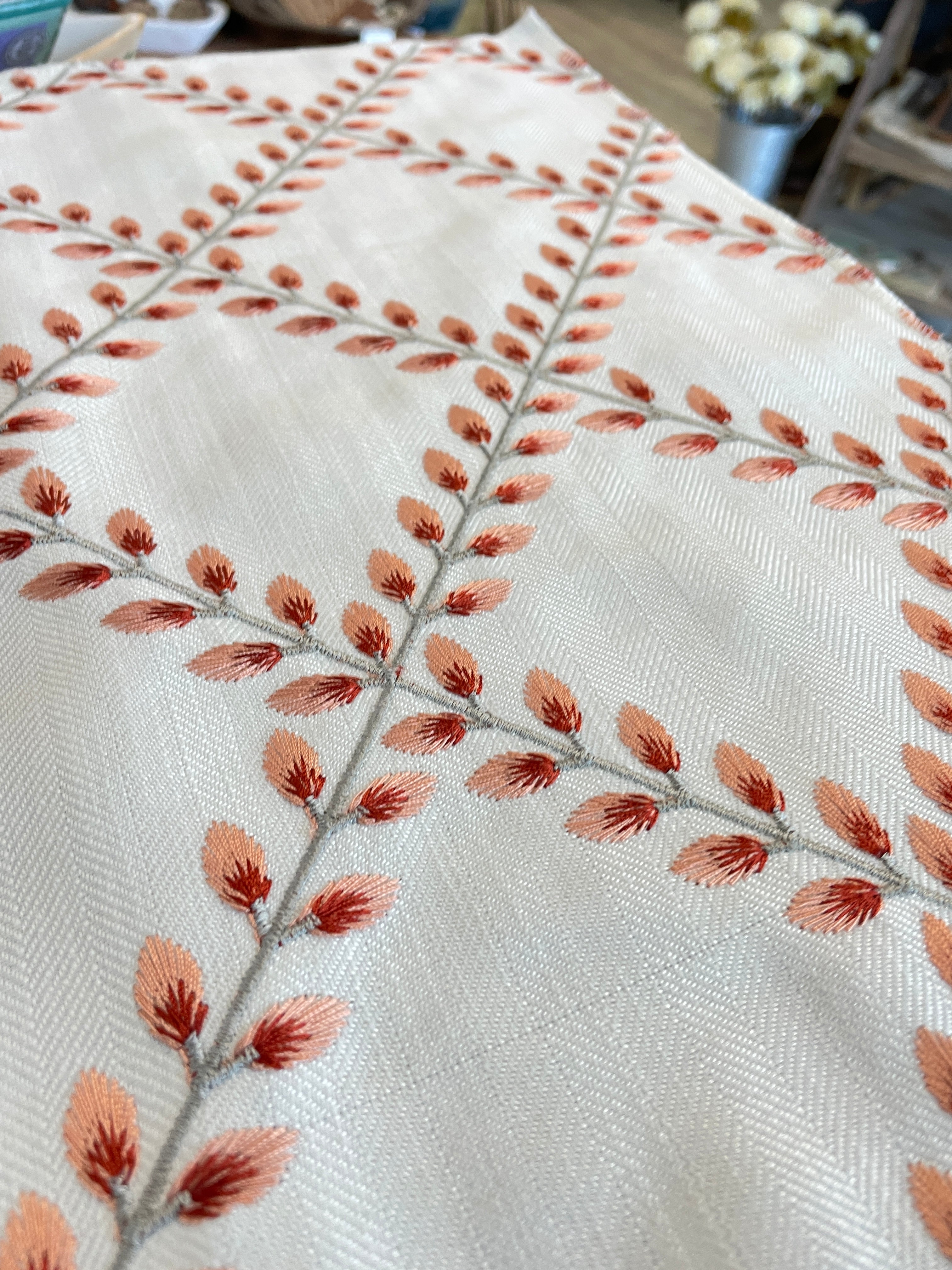 Table Runner - Clover Lane Coral