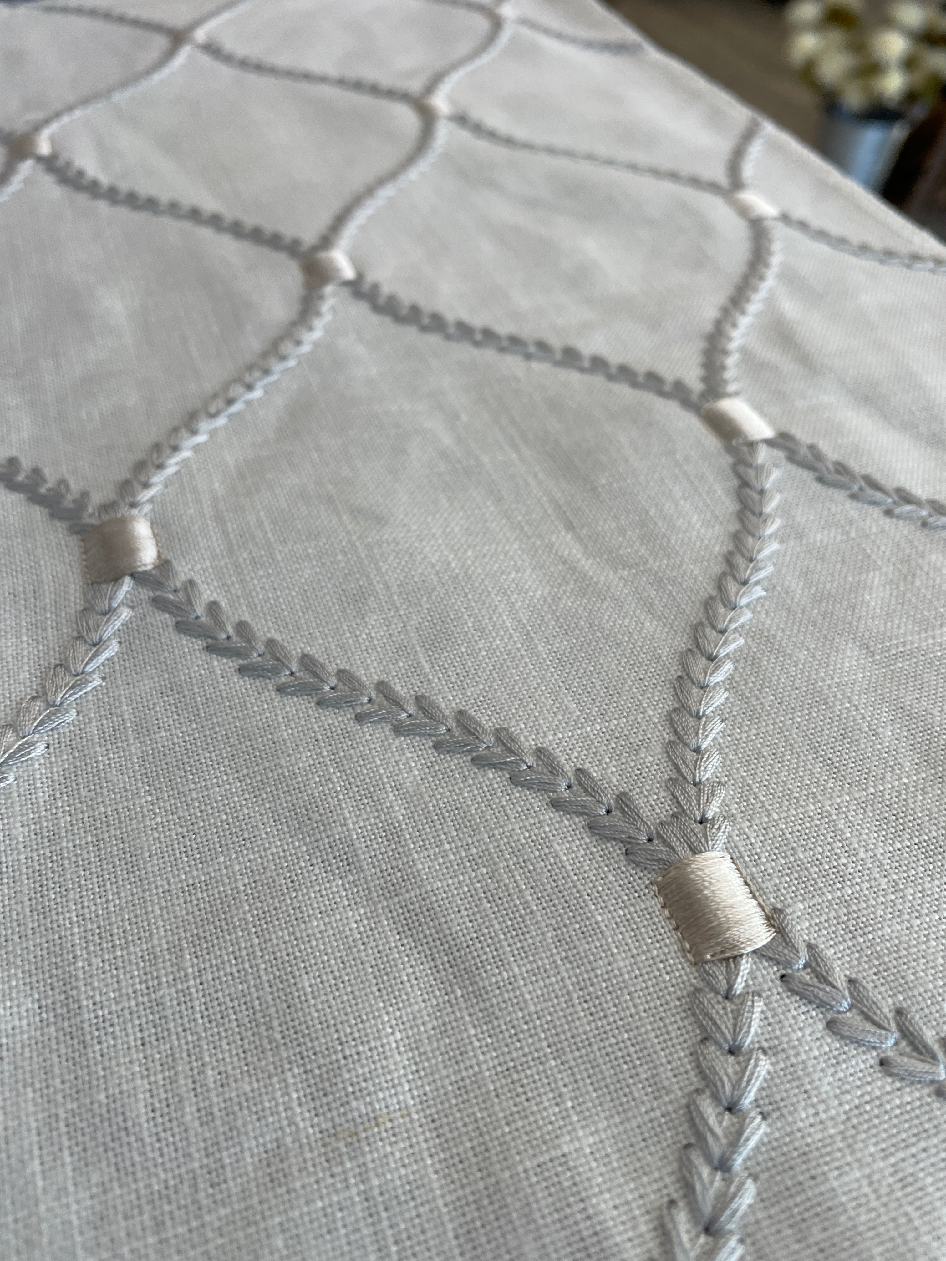 Table Runner - Deane Embroidery Sterling