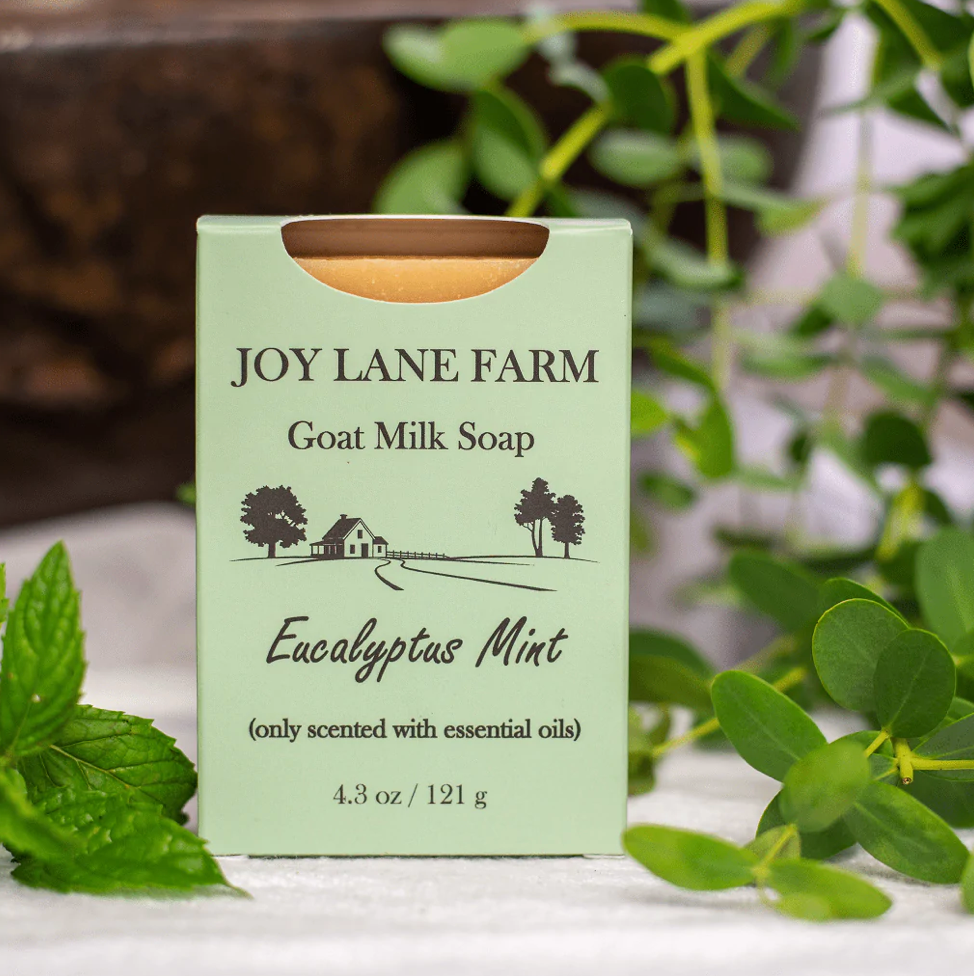 4.3oz Goat Milk Soap Eucalyptus Mint