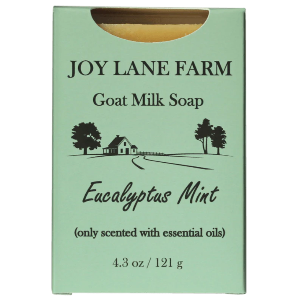 4.3oz Goat Milk Soap Eucalyptus Mint