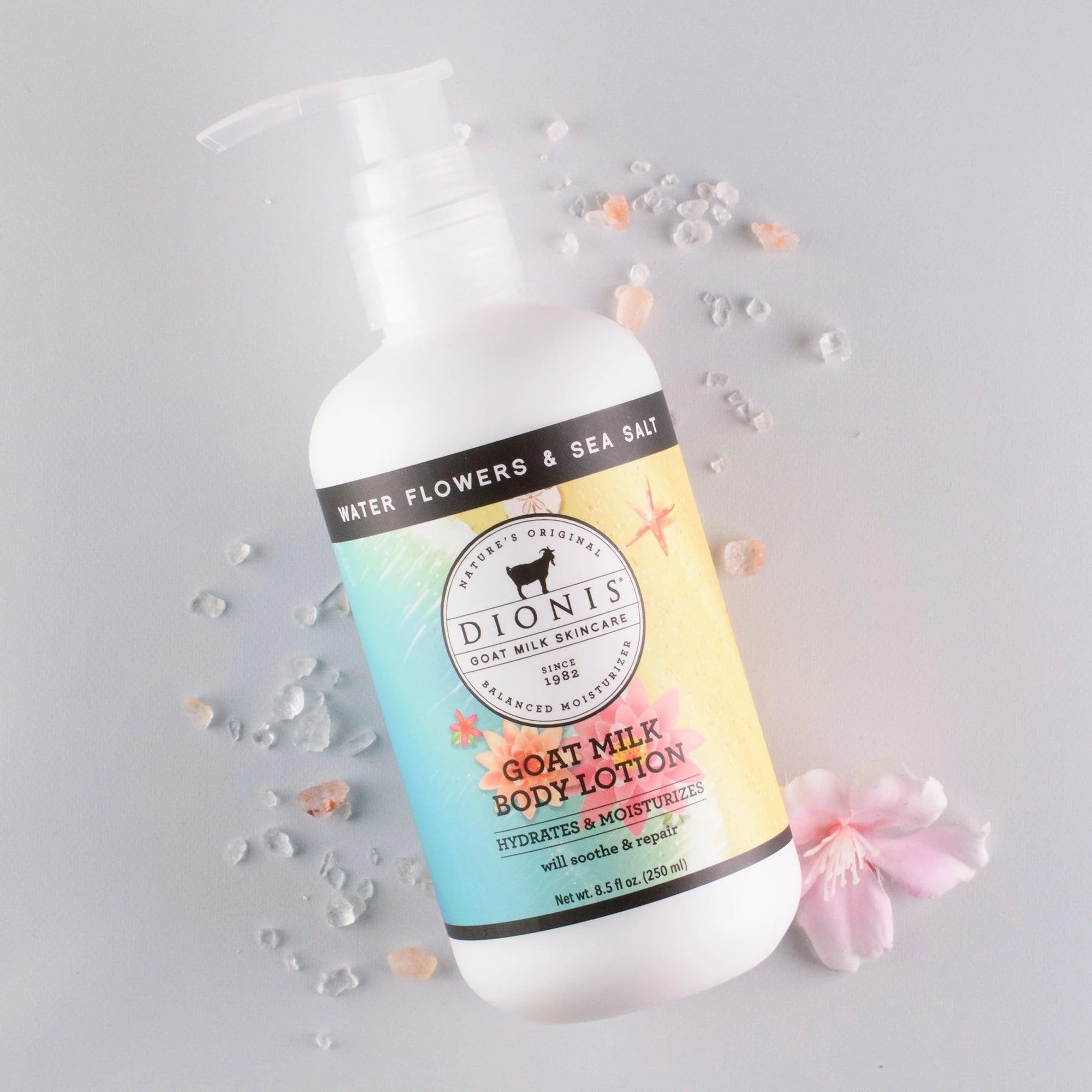 Water Flowers & Sea Salt Goat Milk Body Lotion 8.5oz