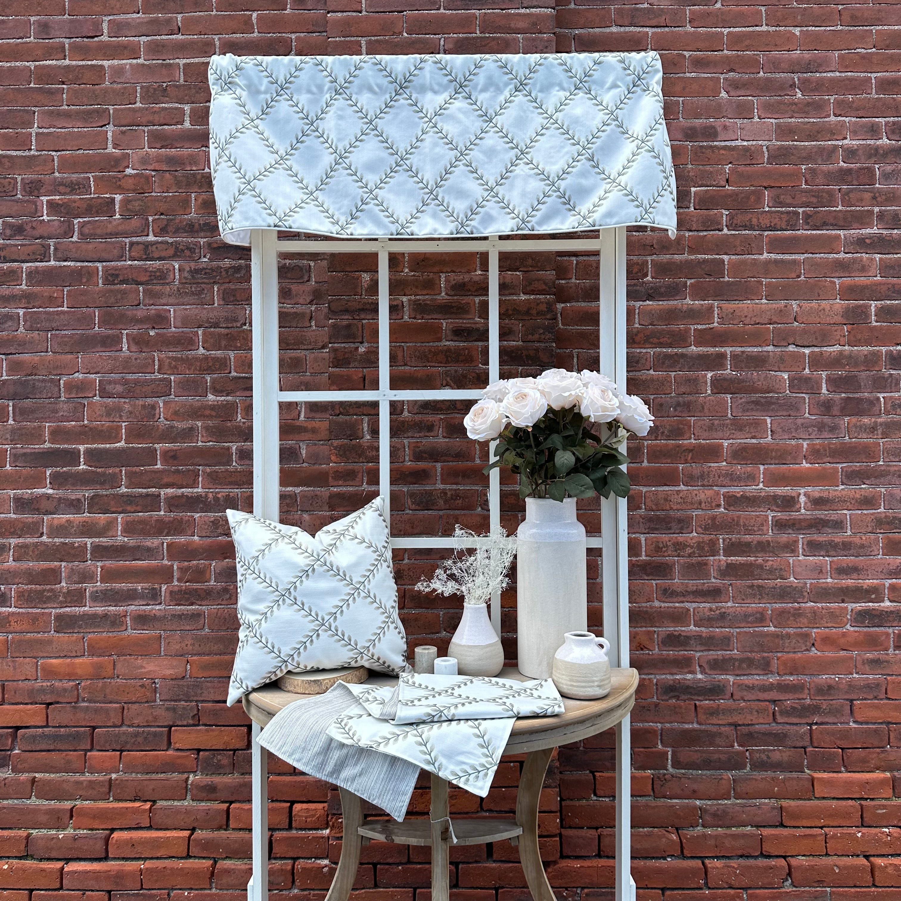 Clover Lane Birch Tailored Valance