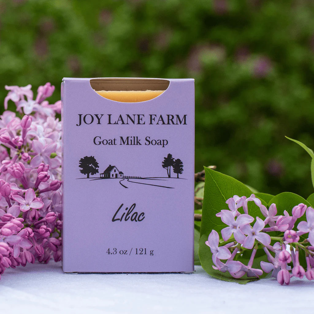 4.3oz Goat Milk Soap Lilac