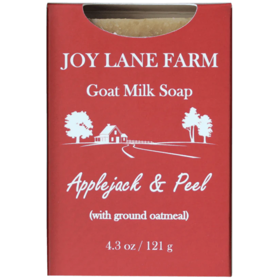 4.3oz Goat Milk Soap Applejack & Peel