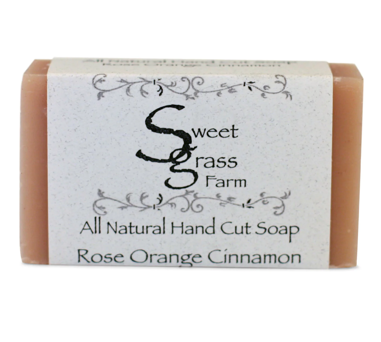3.8oz Bar Soap Rose Orange Cinnamon